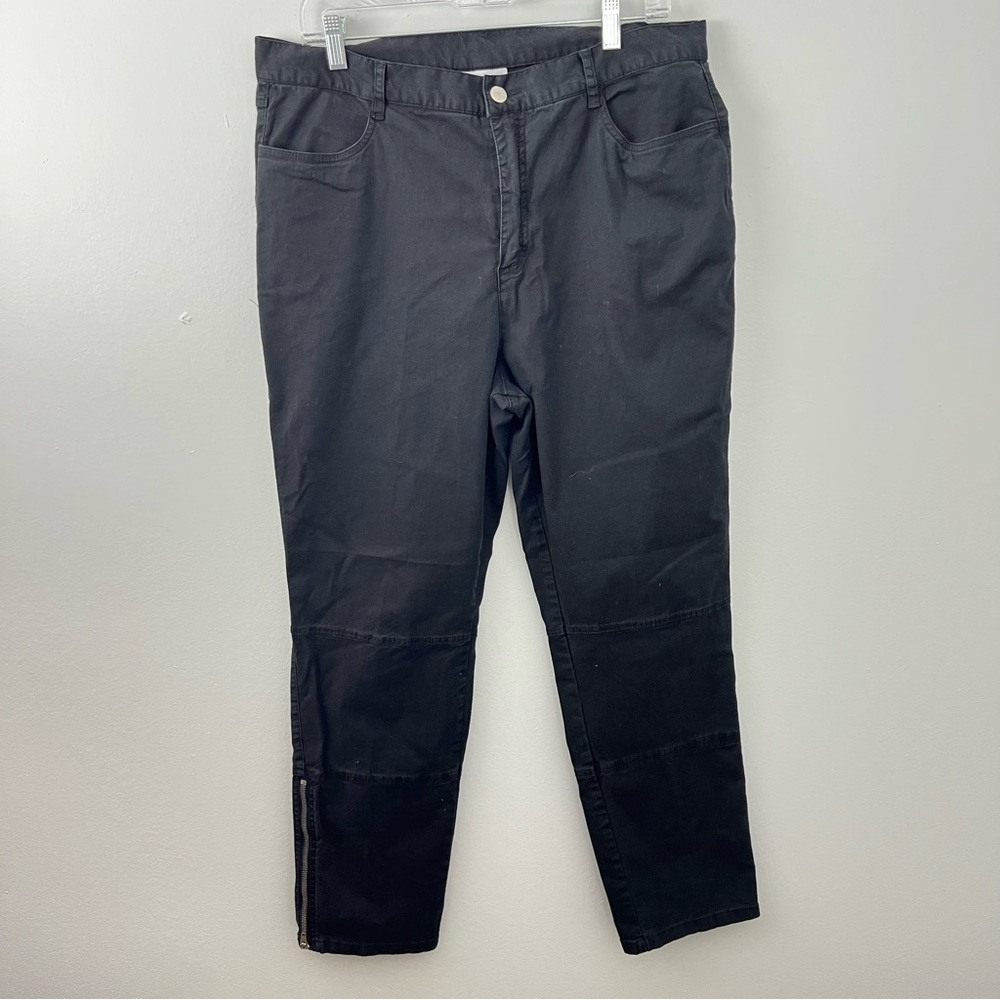 Soft Surroundings Zipper Hem Pants